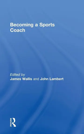 Cover of Becoming a Sports Coach