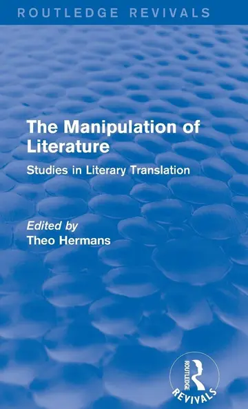 Cover of The Manipulation of Literature