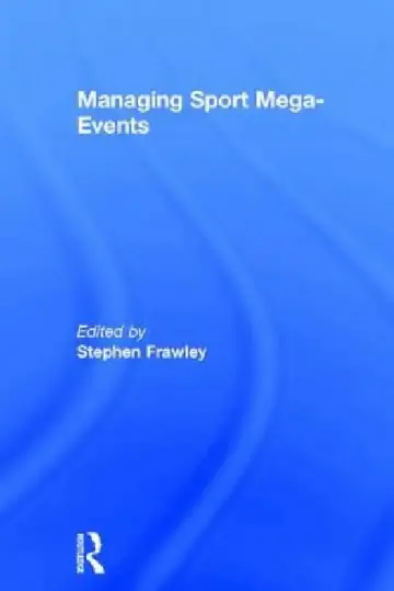 Cover of Managing Sport Mega-Events