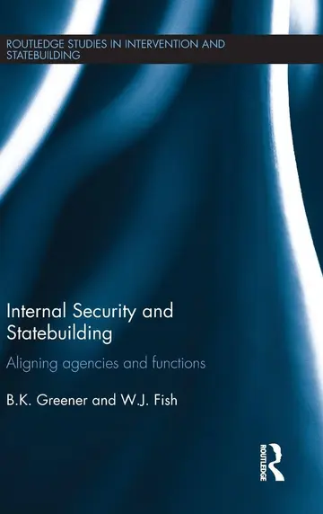 Cover of Internal Security and Statebuilding