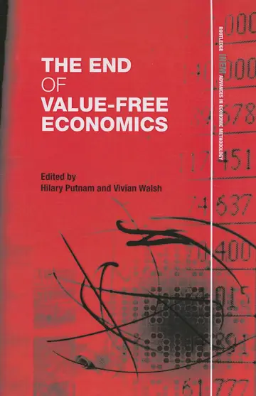 Cover of The End of Value-Free Economics