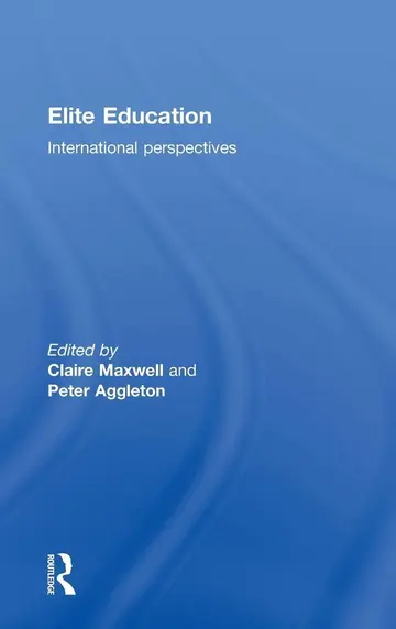Cover of Elite Education