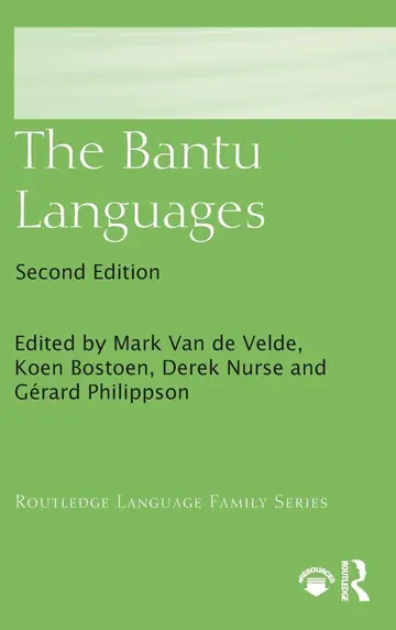 Cover of The Bantu Languages
