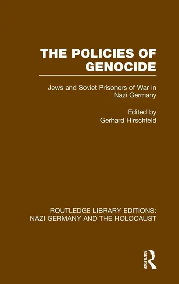 Cover of The Policies of Genocide