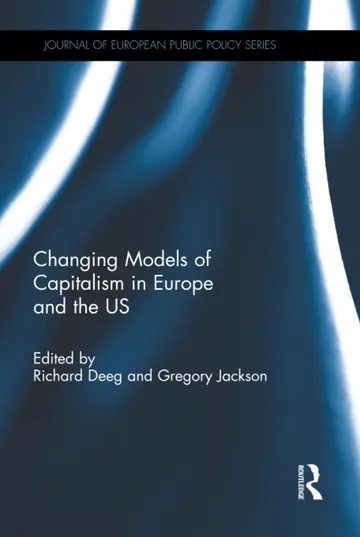 Cover of Changing Models of Capitalism in Europe and the U.s