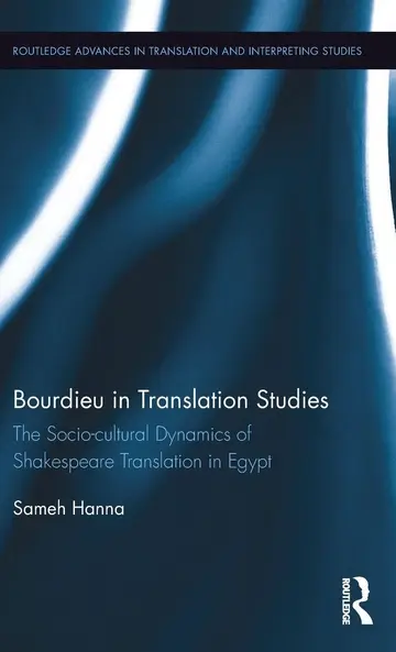 Cover of Bourdieu in Translation Studies