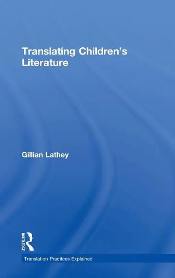 Cover of Translating Children's Literature