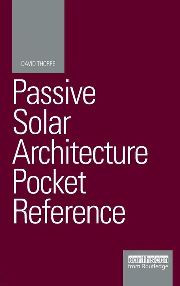 Cover of Passive Solar Architecture Pocket Reference