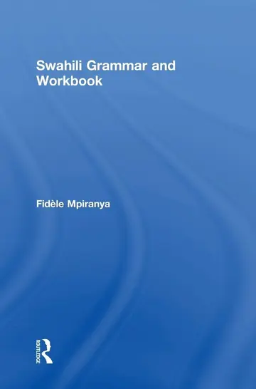 Cover of Swahili Grammar and Workbook