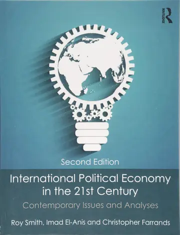 Cover of International Political Economy in the 21St Century