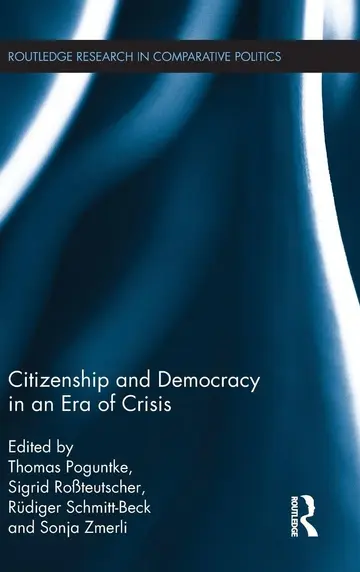 Cover of Citizenship and Democracy in an Era of Crisis
