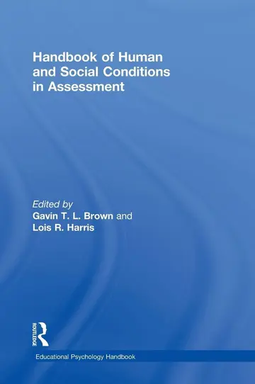 Cover of Handbook of Human and Social Conditions in Assessment
