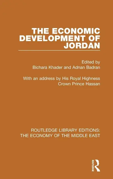 Cover of The Economic Development of Jordan