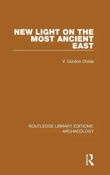 Cover of New Light on the Most Ancient East