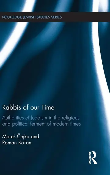 Cover of Rabbis of Our Time