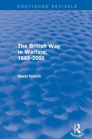 Cover of The British Way in Warfare 1688 - 2000