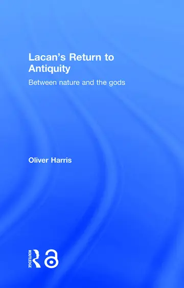 Cover of Lacan's Return to Antiquity