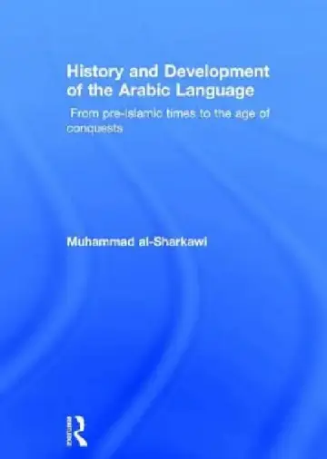 Cover of History and Development of the Arabic Language