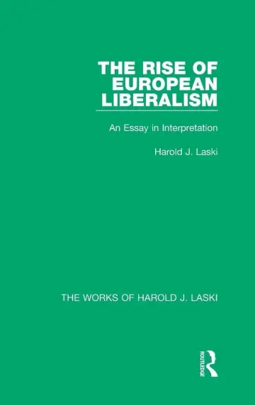 Cover of The Rise of European Liberalism