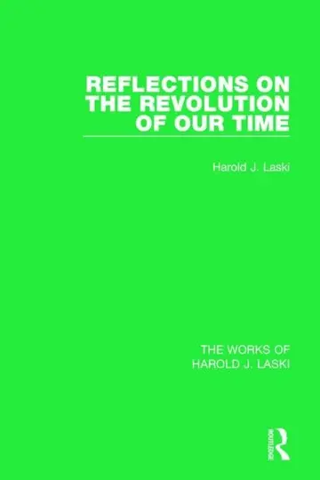 Cover of Reflections on the Revolution of Our Time