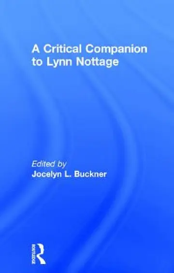 Cover of A Critical Companion to Lynn Nottage