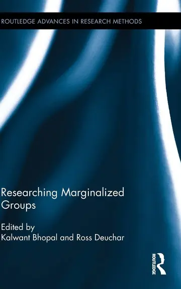 Cover of Researching Marginalized Groups