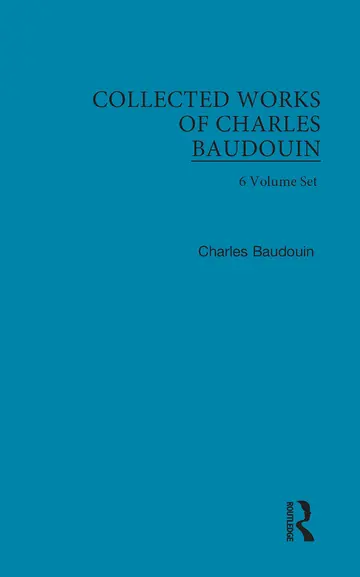 Cover of Collected Works of Charles Baudouin