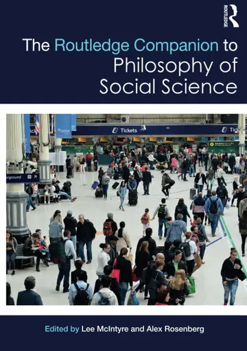 Cover of The Routledge Companion to Philosophy of Social Science