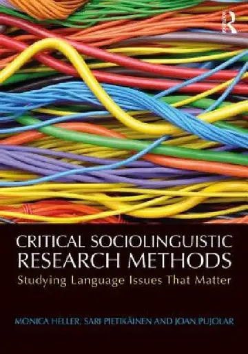 Cover of Critical Sociolinguistic Research Methods