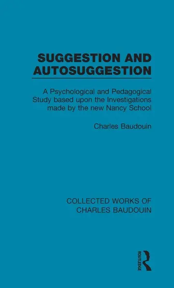 Cover of Suggestion and Autosuggestion