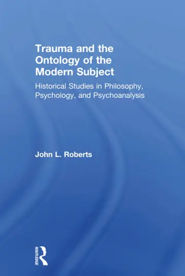 Cover of Trauma and the Ontology of the Modern Subject