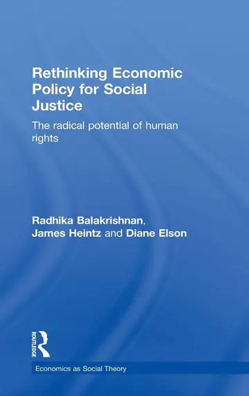 Cover of Rethinking Economic Policy for Social Justice