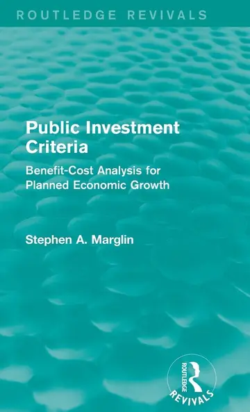 Cover of Public Investment Criteria