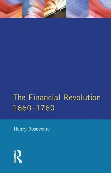 Cover of The Financial Revolution, 1660-1750