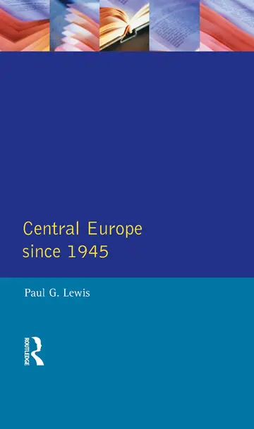 Cover of Central Europe Since 1945