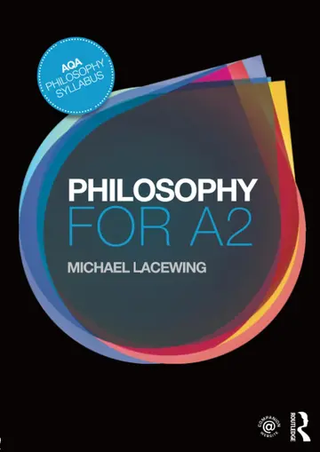 Cover of Philosophy for A2