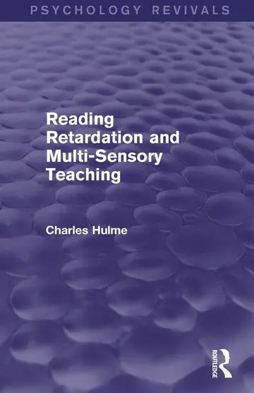 Cover of Reading Retardation and Multi-sensory Teaching