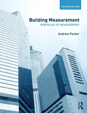 Cover of Building Measurement New Rules of Measurment
