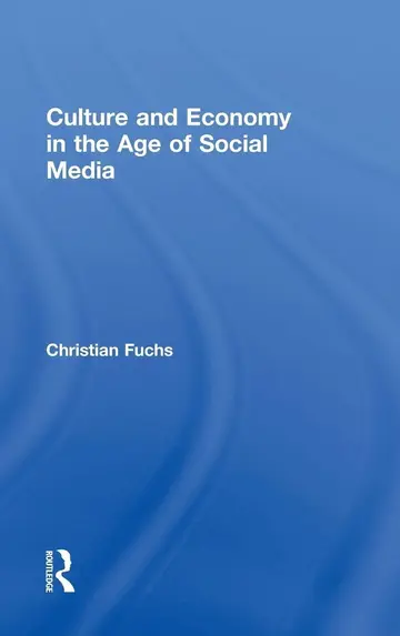 Cover of Culture and Economy in the Age of Social Media