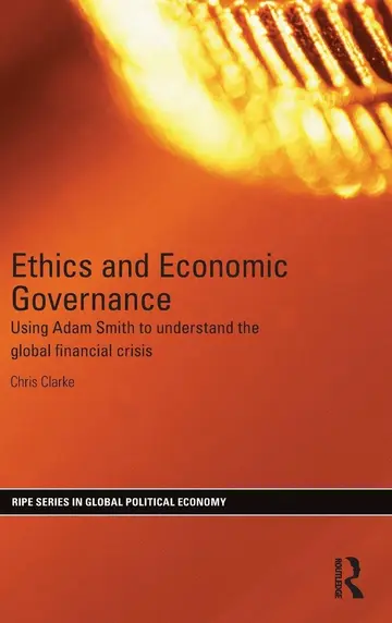 Cover of Ethics and Economic Governance