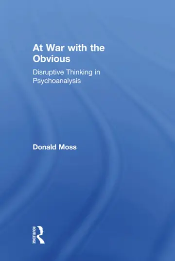 Cover of At War with the Obvious