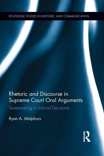 Cover of Rhetoric and Discourse in Supreme Court Oral Arguments