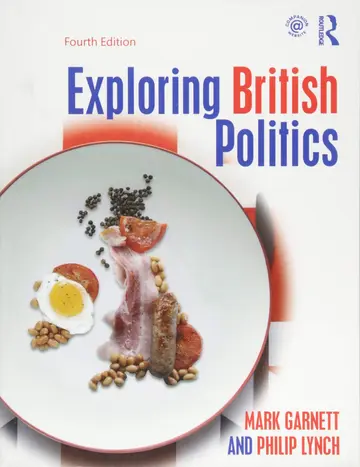 Cover of Exploring British Politics
