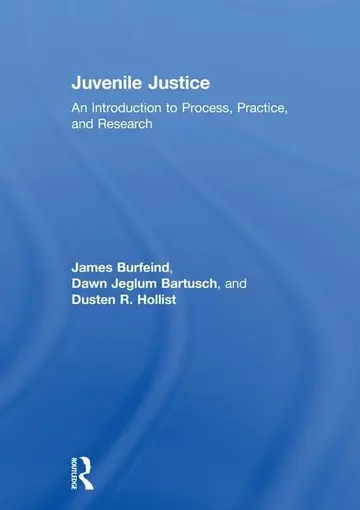 Cover of Juvenile Justice