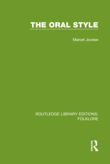 Cover of The Oral Style