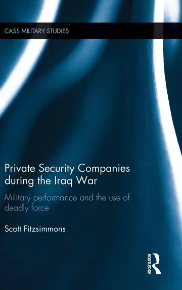 Cover of Private Security Companies During the Iraq War