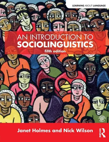 Cover of An Introduction to Sociolinguistics
