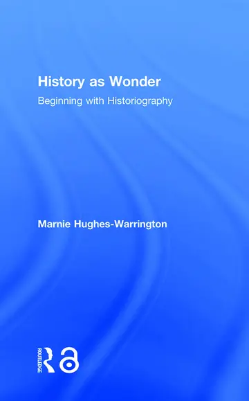 Cover of History as Wonder