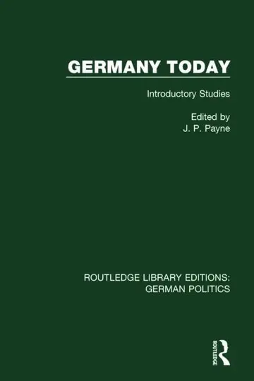 Cover of Germany Today