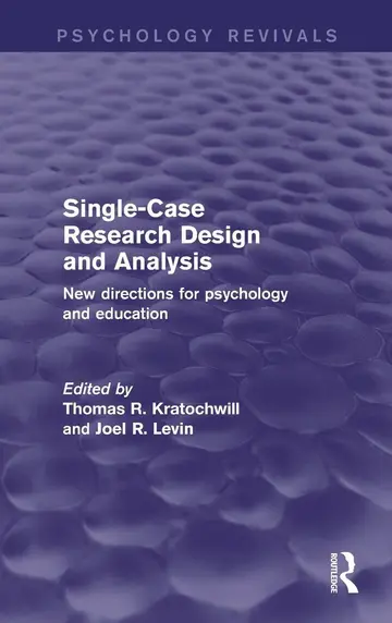 Cover of Single-Case Research Design and Analysis